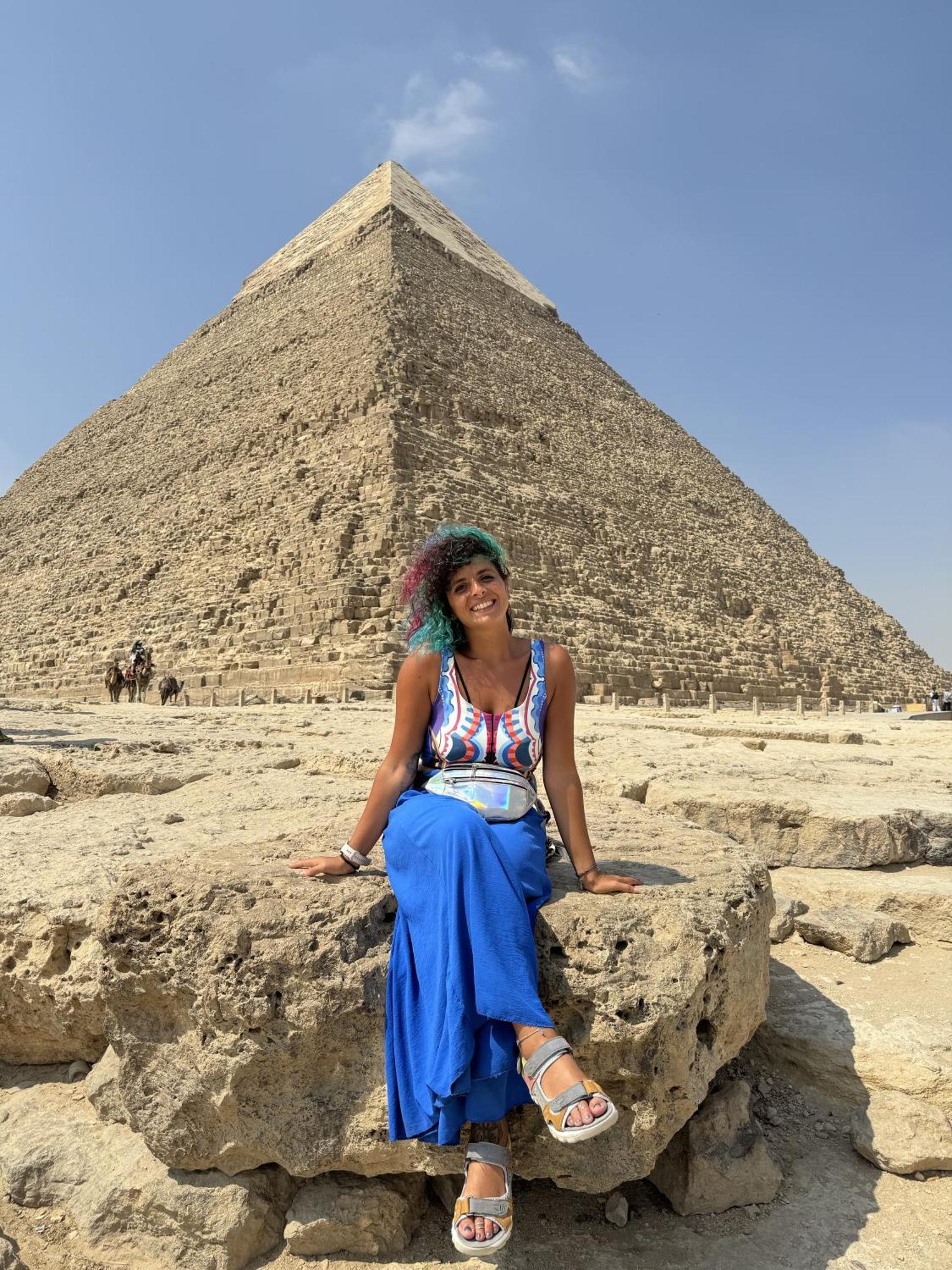 Unique Pyramids Boutique Inn Kafret el-Gabal Exteriör bild