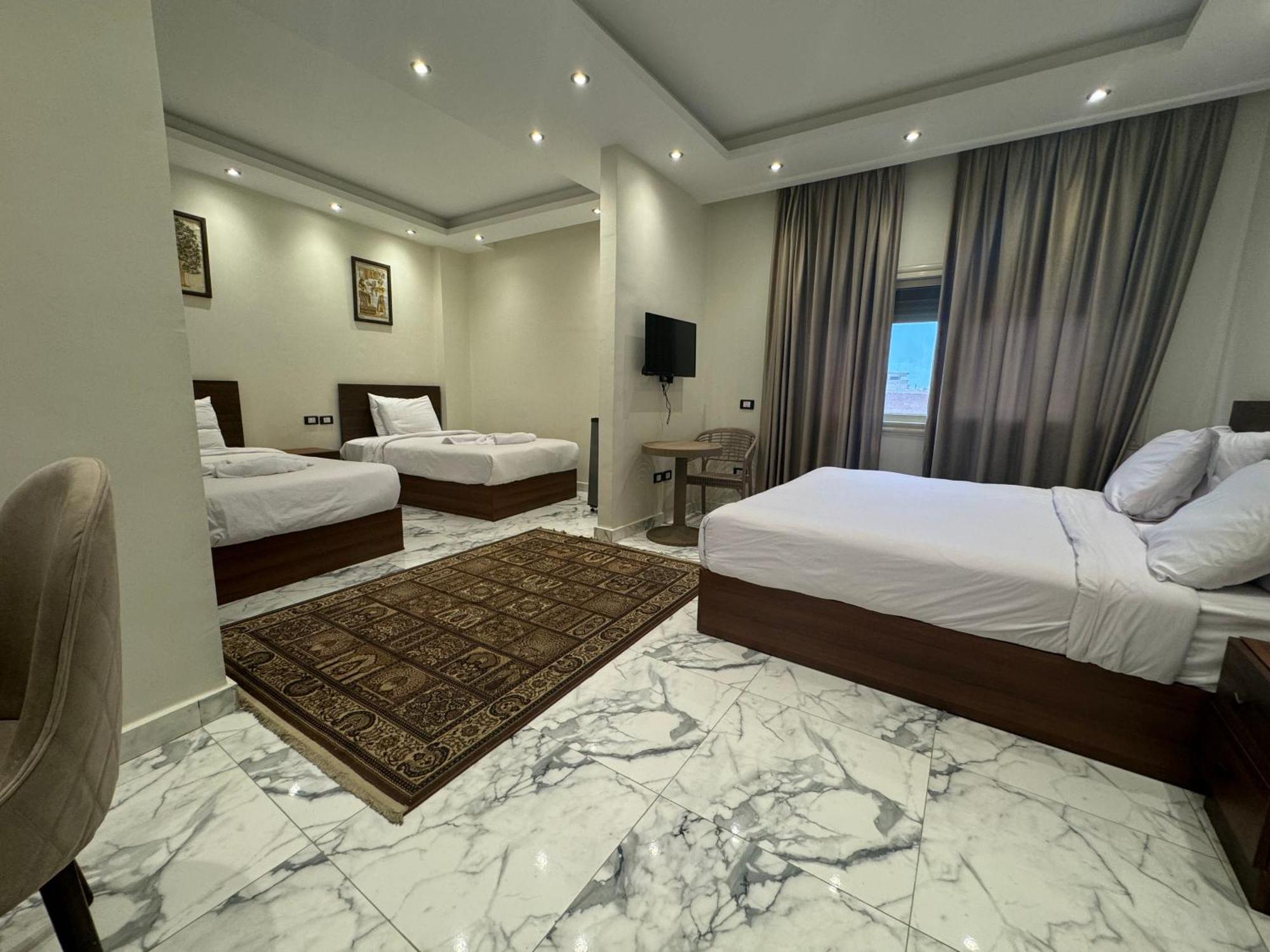 Unique Pyramids Boutique Inn Kafret el-Gabal Exteriör bild