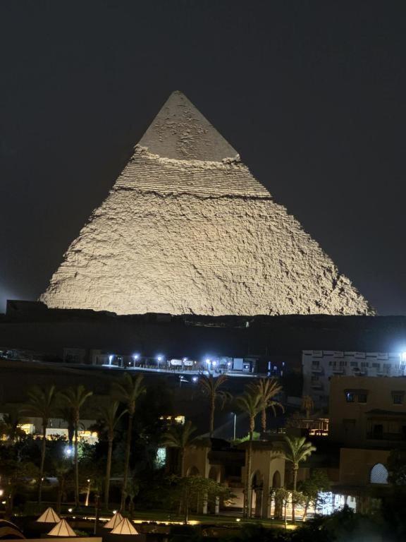 Unique Pyramids Boutique Inn Kafret el-Gabal Exteriör bild