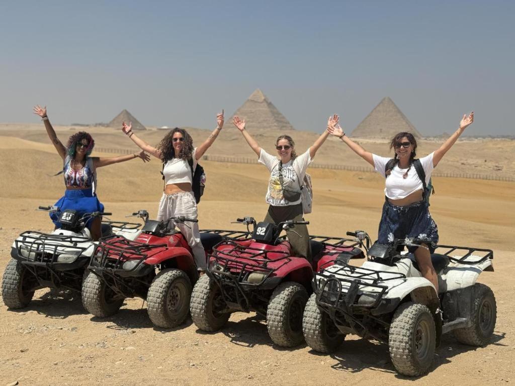 Unique Pyramids Boutique Inn Kafret el-Gabal Exteriör bild